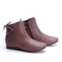 Bota Rasteira Cano Baixo Feminina Comfortflex - CHOCOLATE