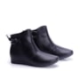 Bota Rasteira Cano Baixo Feminina Comfortflex - PRETO