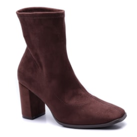 Bota Social Camurça Ultra Feminina Via Marte  247-002