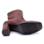 Bota Social Camurça Ultra Feminina Via Marte  247-002
