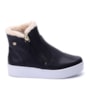 Bota Tênis Casual Infantil Feminina - PRETO