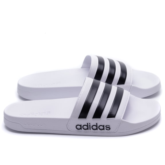 Chinelo Adidas Masculino Adilette Shower- Branco Andaraki