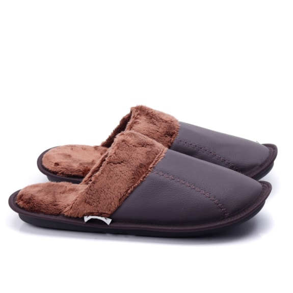 CHINELO FELIZ CORINO MASCULINO - MARROM