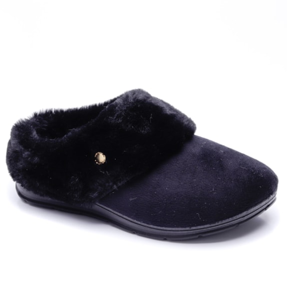 Chinelo Feminino Atoalhado com Pelo Pegada 266006