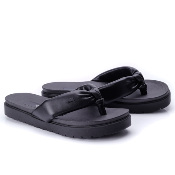 Chinelo Feminino Dakota Conforto Soft - PRETO