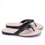 Chinelo Laço Strass Modare Feminino - PRETO