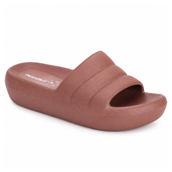 Chinelo Slide Feminino Piccadilly Marshmallow 222001