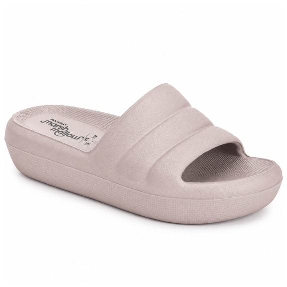 Chinelo Slide Feminino Piccadilly Marshmallow 222001