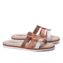 Chinelo Slide Moleca Feminino - CAMEL/AREIA/OFF