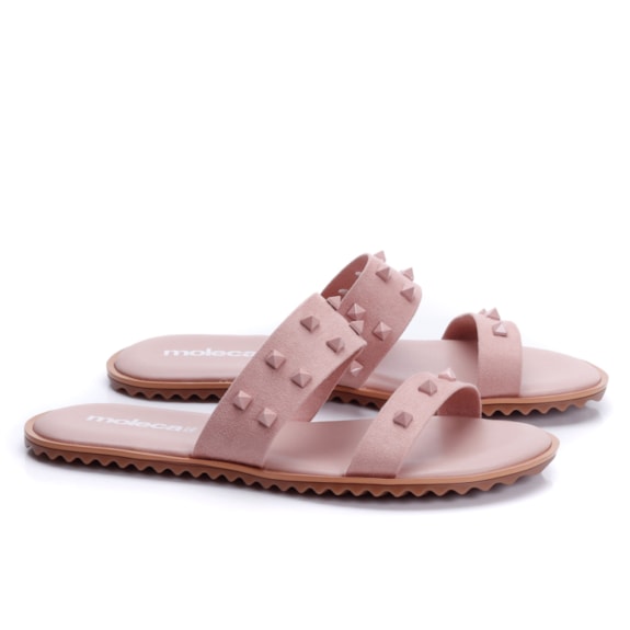 Chinelo Tamanco Moleca Feminino - ROSA