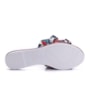 Chinelo Tamanco Slide Moleca Feminino - MULTI BRANCO OFF