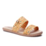 Chinelo Tamanco Slide Moleca Feminino - MULTI MOSTARDA