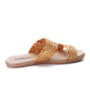 Chinelo Tamanco Slide Moleca Feminino - MULTI MOSTARDA