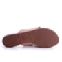 Chinelo Tamanco Slide Moleca Feminino - NUDE/ROSA