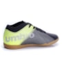 Chuteira Infantil Salão Vibe Umbro Masculina - PRETO/LIMAO/PRATA