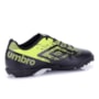 Chuteira Infantil Society Umbro Masculina - PRETO/VERDE/LIMAO