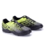 Chuteira Infantil Society Umbro Masculina - PRETO/VERDE/LIMAO