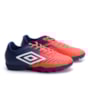 Chuteira Society Umbro Masculina - CORAL/MARINHO/BRANCO
