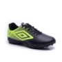 Chuteira Society Umbro Masculino - PRETO/LIMAO