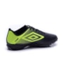 Chuteira Society Umbro Masculino - PRETO/LIMAO