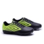 Chuteira Society Umbro Masculino - PRETO/LIMAO