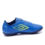 Chuteira Umbro Society Fast Masculino Infantil - NEBULAS BLUE/VERDE LIMAO/AZUL