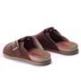 Clog Feminino Moleca Camurça com Fivela 5743 209
