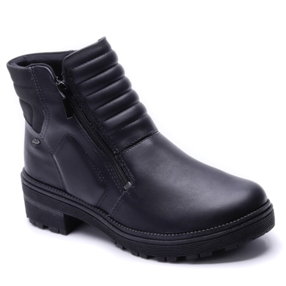 Coturno Feminino Napa com Zíper Dakota G 9563