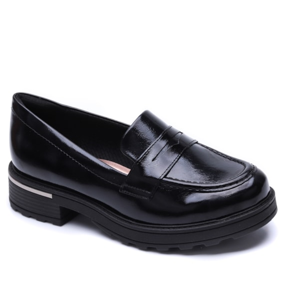 Mocassim Feminino Piccadilly Maxi Verniz 735039-9