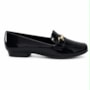 Mocassim Feminino Verniz Gloss Preto Piccadilly