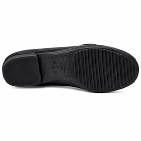 Mocassim Feminino Verniz Gloss Preto Piccadilly