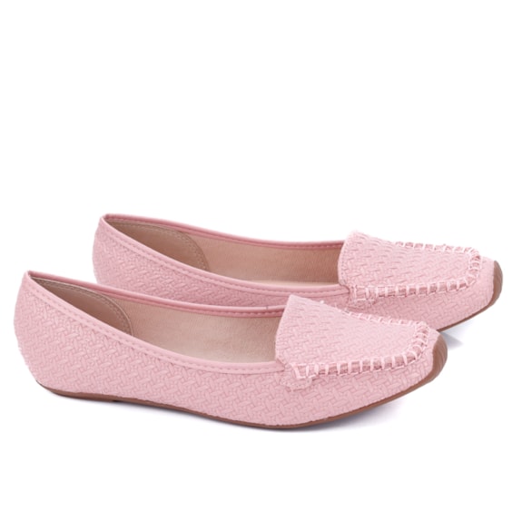 Mocassim Moleca Feminino - ROSA