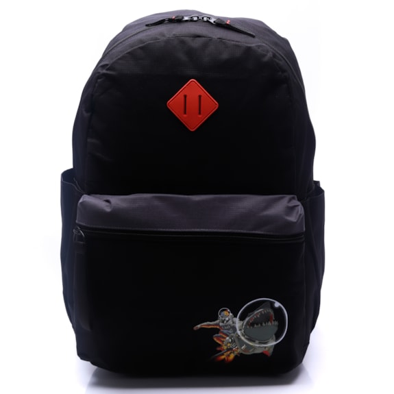 Mochila Fortnite Juvenil Menino Xeryus 12005 Preto