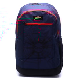 Mochila Homem Aranha Juvenil Menino Xeryus 11986 Preto Azul