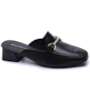 Mule Feminino Piccadilly Salto Quadrado com Stretch 160107
