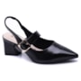Salto Feminino Bebecê Chanel com Fivela Lateral 3838-555