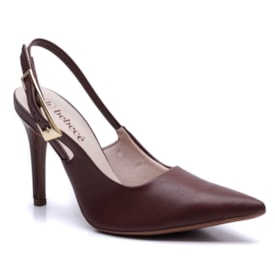 Salto Feminino Chanel com Fivela Bebecê T 9430-248 NP