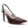 Salto Feminino Chanel com Fivela Bebecê T 9430-248 NP