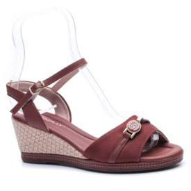 Sandália Anabela Feminina Piccadilly 408243