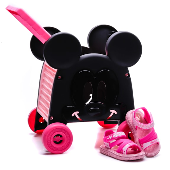 Sandália Baby Minnie/Mickey Grendene Kids 23079