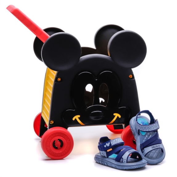 Sandália Baby Minnie/Mickey Grendene Kids 23079 Andaraki