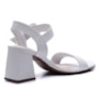 Sandália Bloco Feminina Bebecê Napa T 6030-123 N Branco