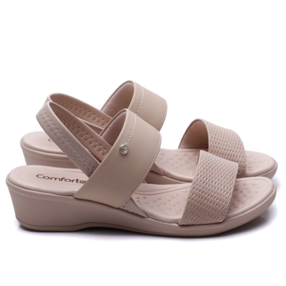 Sandália Feminina Anabela Comfortflex 24-72423 