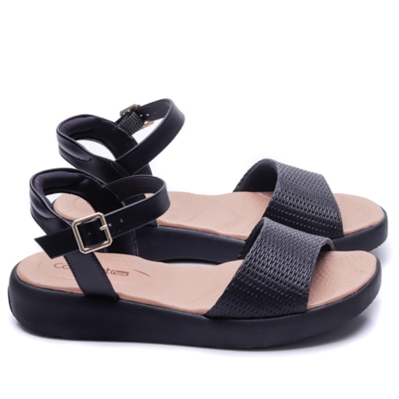 Sandália Feminina Anabela Comfortflex 24-81403