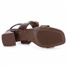 Sandália Feminina Bebecê Salto Bloco com Fivela T5254-064 