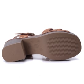 Sandália Feminina Bottero Plataforma Camurça 370507