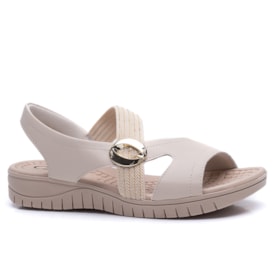 Sandália Feminina Campesi Flat Form Conforto CE 351