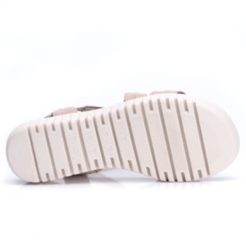 Sandália Feminina Comfortflex Anabela Couro 25-45403