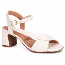 Sandália Feminina Comfortflex Salto Baixo Clássica 26-39403