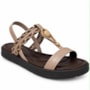 Sandália Feminina Dakota Flat Form com Pedra DB 257